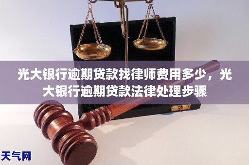 乐鱼app：光大银行过期贷款找讼师用度众少光大银行过期贷款公法经管方法(图1)